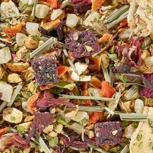 Kräuterteemischung Ingwer-Drachenfrucht-Himbeere  aromatisiert