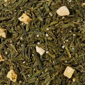 Grünteemischung Zarter Pfirsich Hanf Pfirsich-Note aromatisiert