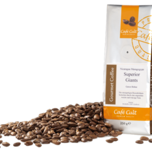 Kaffee Nicaragua Maragogype Giants in 250 g Tüte, ganze Bohne