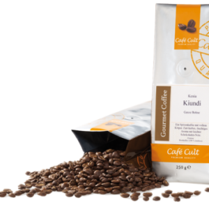 Kaffee Kenya Kiundi in 250 g Tüte, ganze Bohne