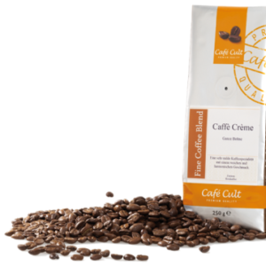 Kaffee Caffè Crème in 250 g Tüte, ganze Bohne