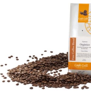 Kaffee Espresso Orgánico in 250 g Tüte, ganze Bohne DE-ÖKO-003