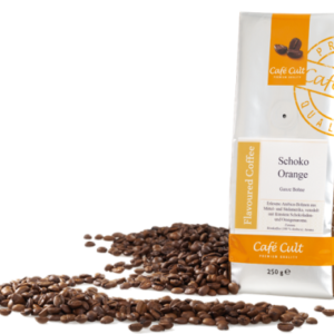 Kaffee "Schoko-Orange" in 250 g Tüte, ganze Bohne, aromatisiert
