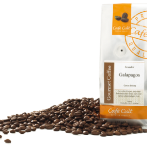 Kaffee Ecuador Galapagos in 250 g Tüte, ganze Bohne