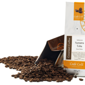 Kaffee Indonesien Sumatra Toba in 250 g Tüte, ganze Bohne