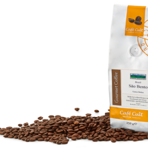 Kaffee Brazil Sao Bento in 250 g Tüte, ganze Bohne