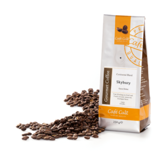 Kaffee Australia Skybury in 250 g Tüte, ganze Bohne