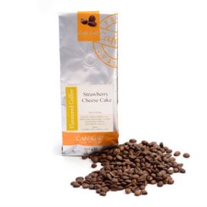 Kaffee "Strawberry Cheese Cake" in 250g Tüte aromatisiert