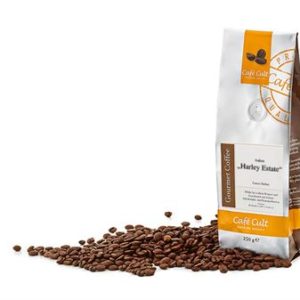 Kaffee Indien "Harley Estate" in 250 g Tüte, ganze Bohne