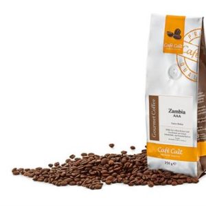 Kaffee Zambia AAA in 250 g Tüte, ganze Bohne