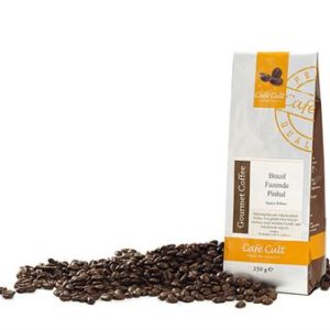Kaffee Brasilien Fazenda Pinhal in 250 g Tüte, ganze Bohne
